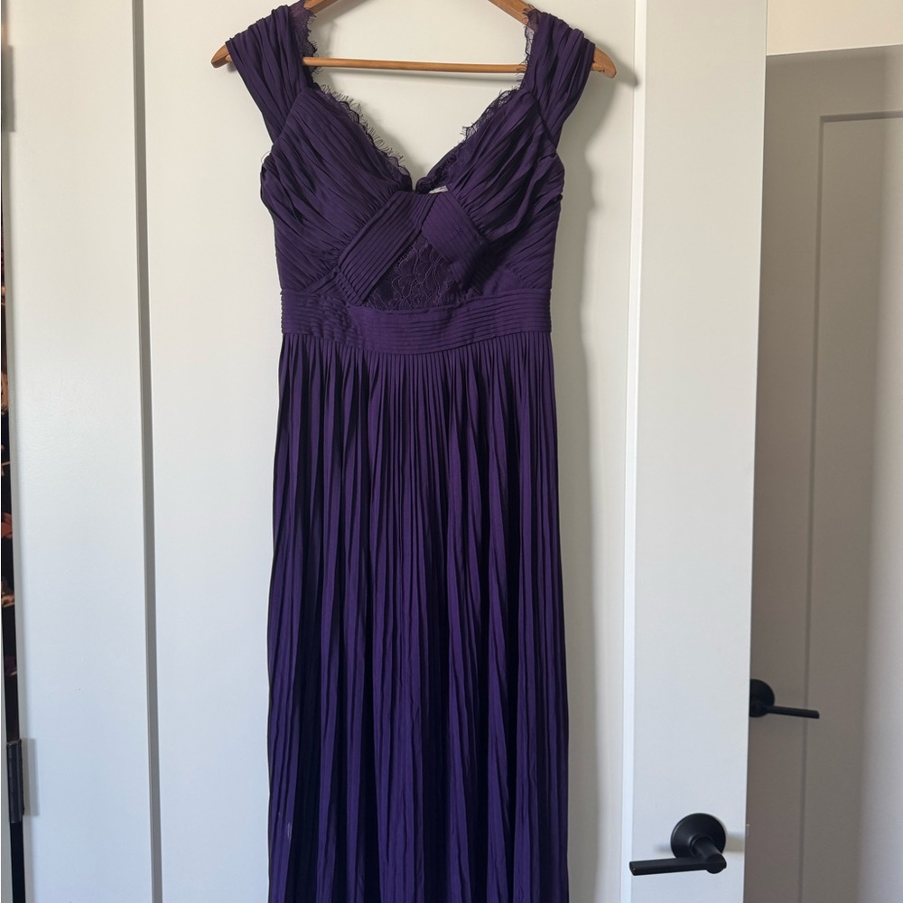 ASOS Purple Midi Dress